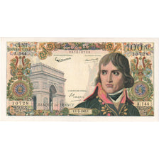 França, 100 Nouveaux Francs, Bonaparte, 1962-02-01, A.144, AU(50-53)