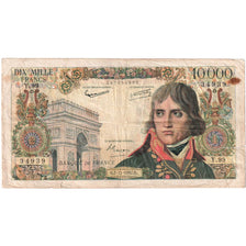 Francja, 10000 Francs, Bonaparte, 1957-11-07, Y.99, VF(20-25)
