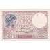 Francia, 5 Francs, Violet, 1939-10-05, U.64269, SPL-