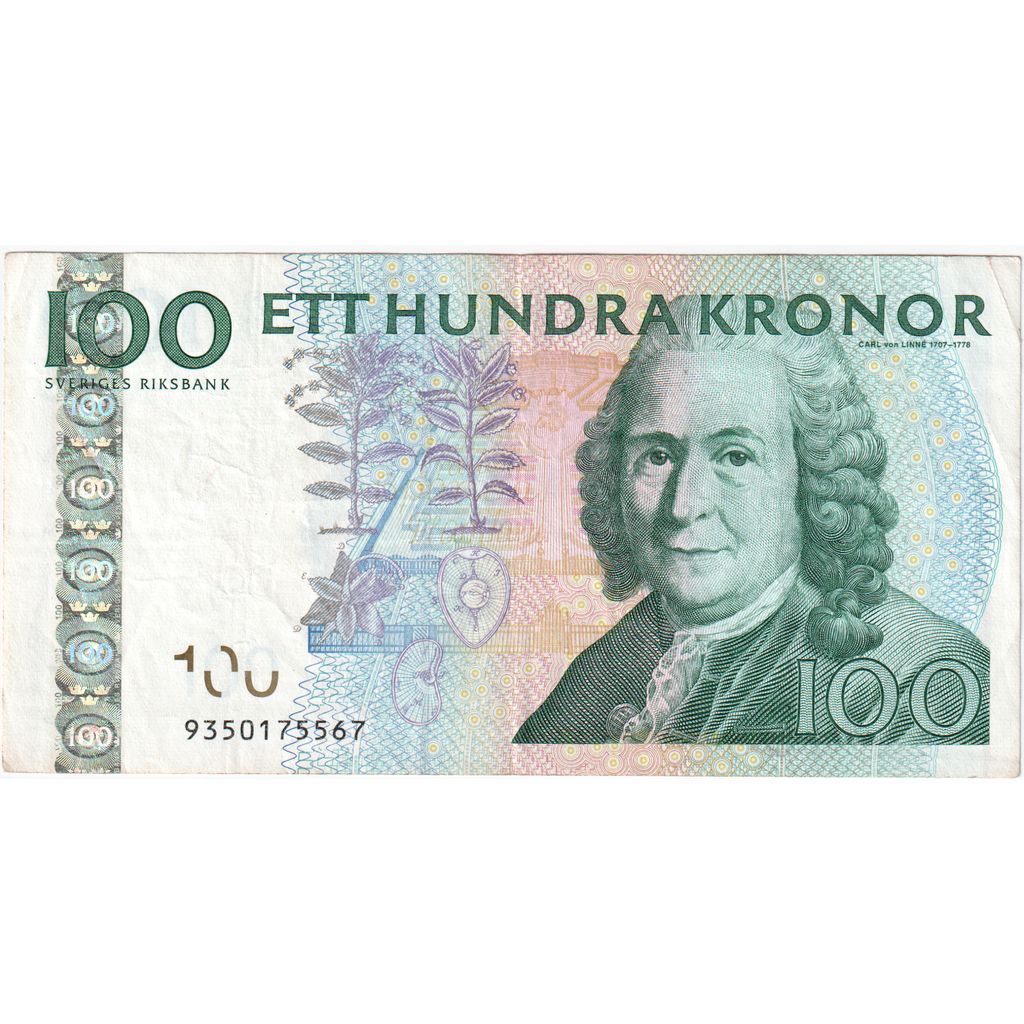 Suécia, 100 Kronor, 2009, EF(40-45)