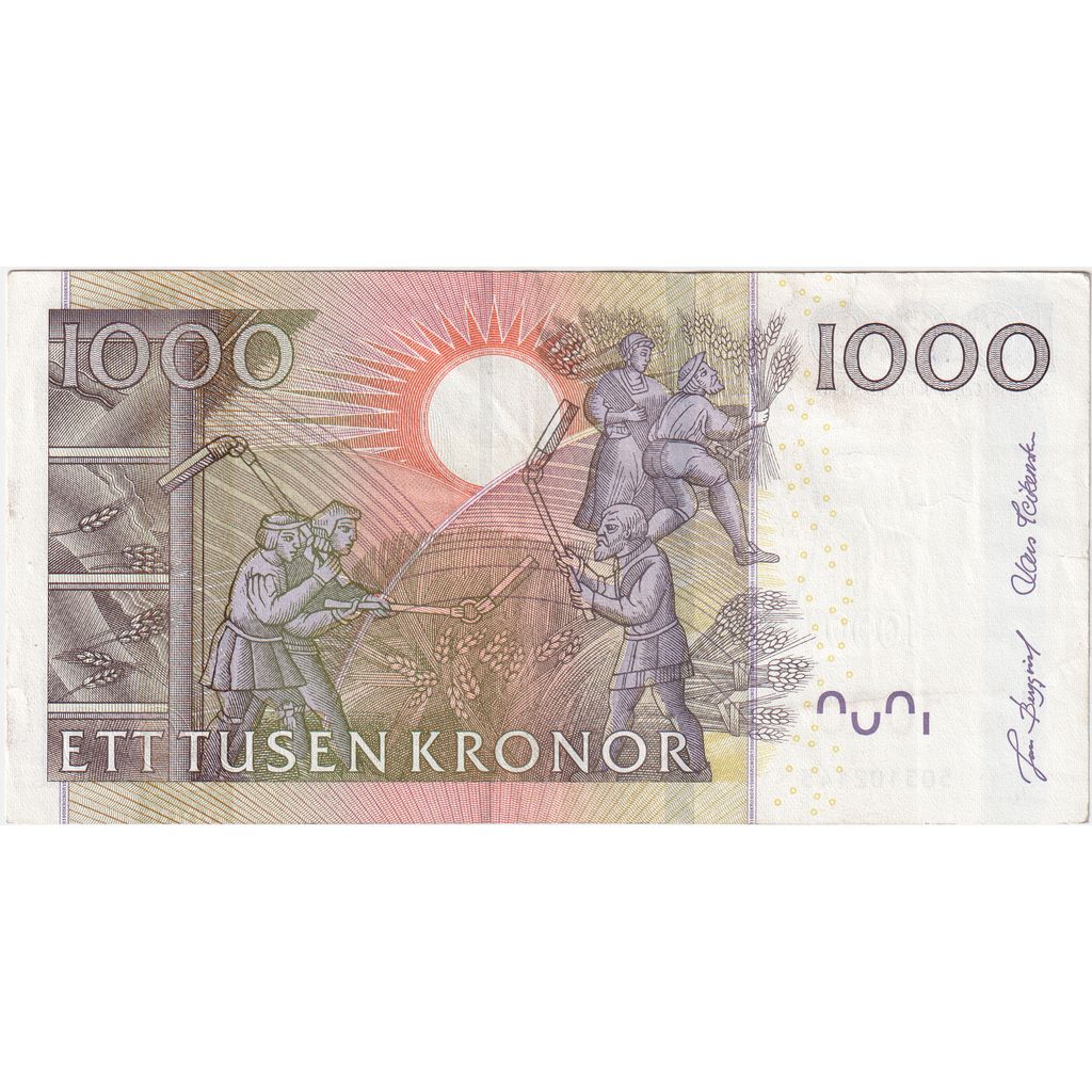 Suecia, 1000 Kronor, 2005, EBC