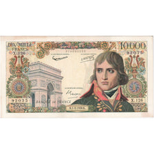 França, 10000 Francs, Bonaparte, 1958-06-05, X.126, AU(55-58)