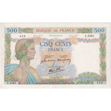 França, 500 Francs, La Paix, 1941-02-06, C.2385, AU(50-53)