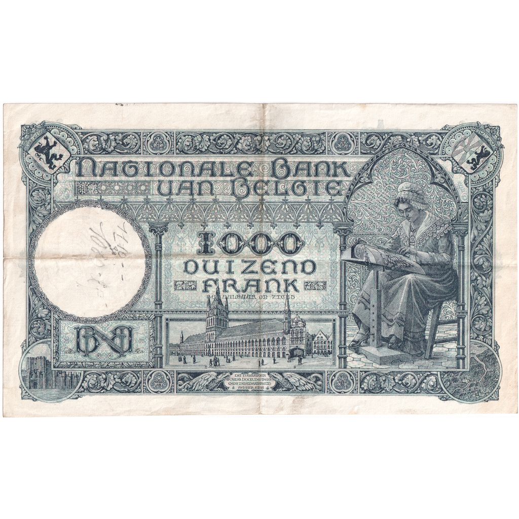 Bélgica, 1000 Francs, 1926-05-11, MBC