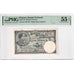 Belgien, 5 Francs, 1925-08-10, AU 55 EPQ, PMG