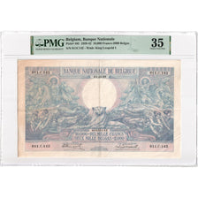Belgia, 10000 Francs-2000 Belgas, 1929-12-04, VF 35, PMG