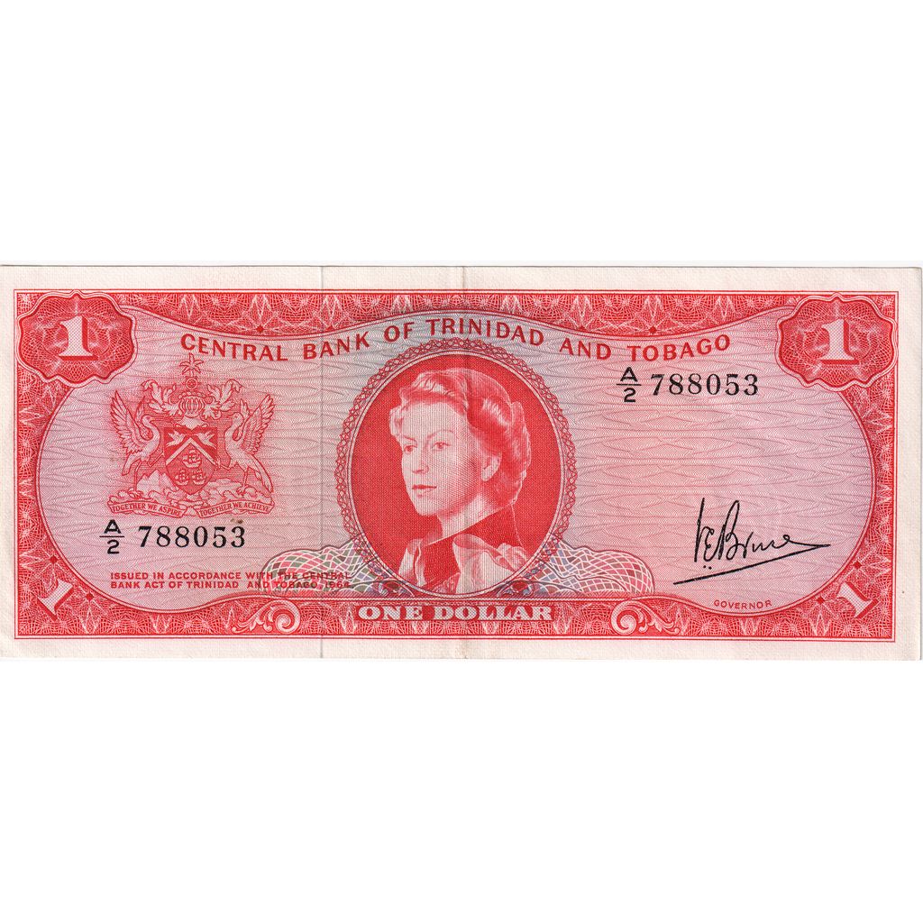 TRINIDAD E TOBAGO, 1 Dollar, 1969, SPL-