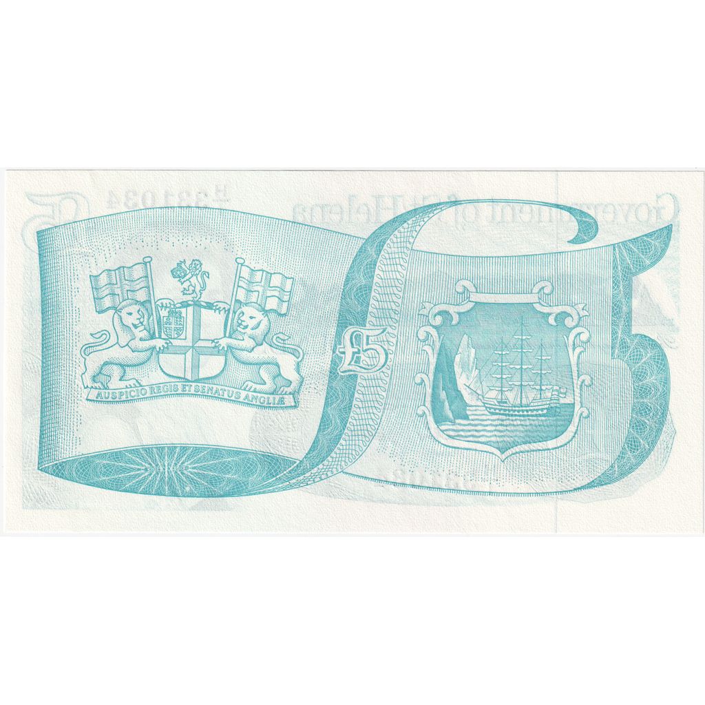Saint Helena, 5 Pounds, Undated (1998), UNC(65-70)