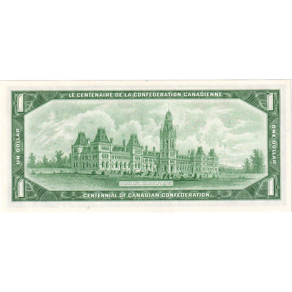 Canadá, 1 Dollar, 1967, UNC