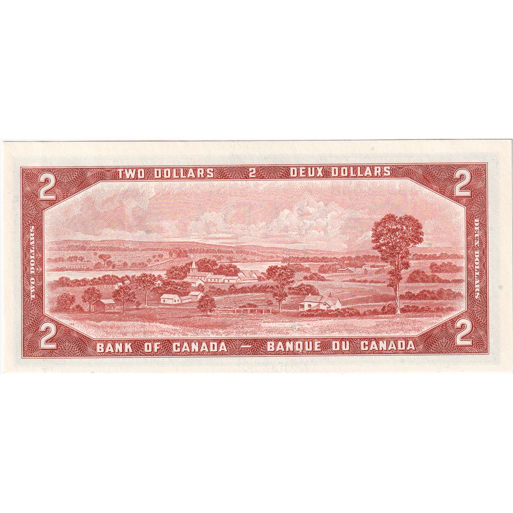 Canadá, 2 Dollars, 1954, UNC