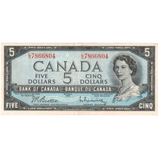 Canadá, 5 Dollars, 1954, UNC(65-70)