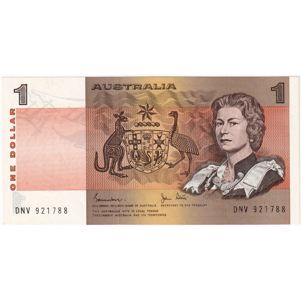 Austrália, 1 Dollar, Undated (1982-1984), UNC(65-70)
