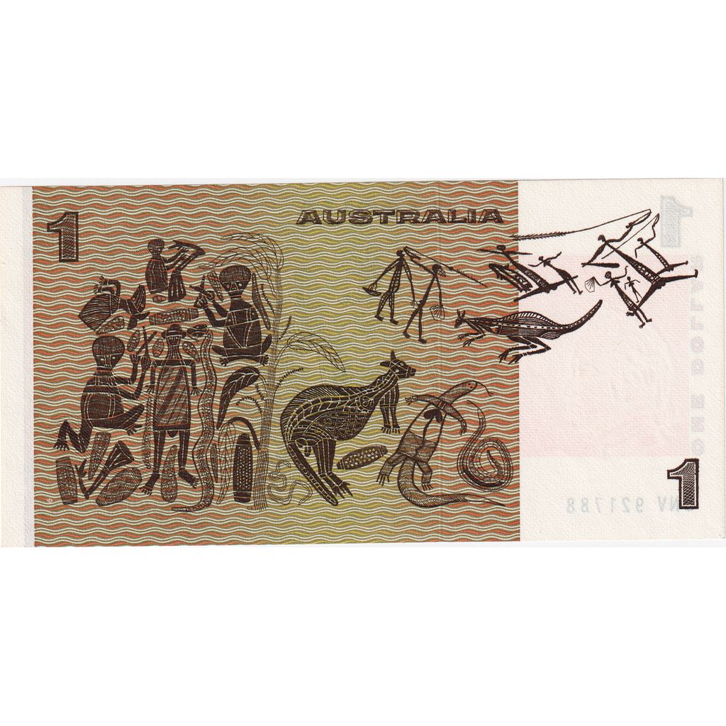 Austrália, 1 Dollar, Undated (1982-1984), UNC(65-70)