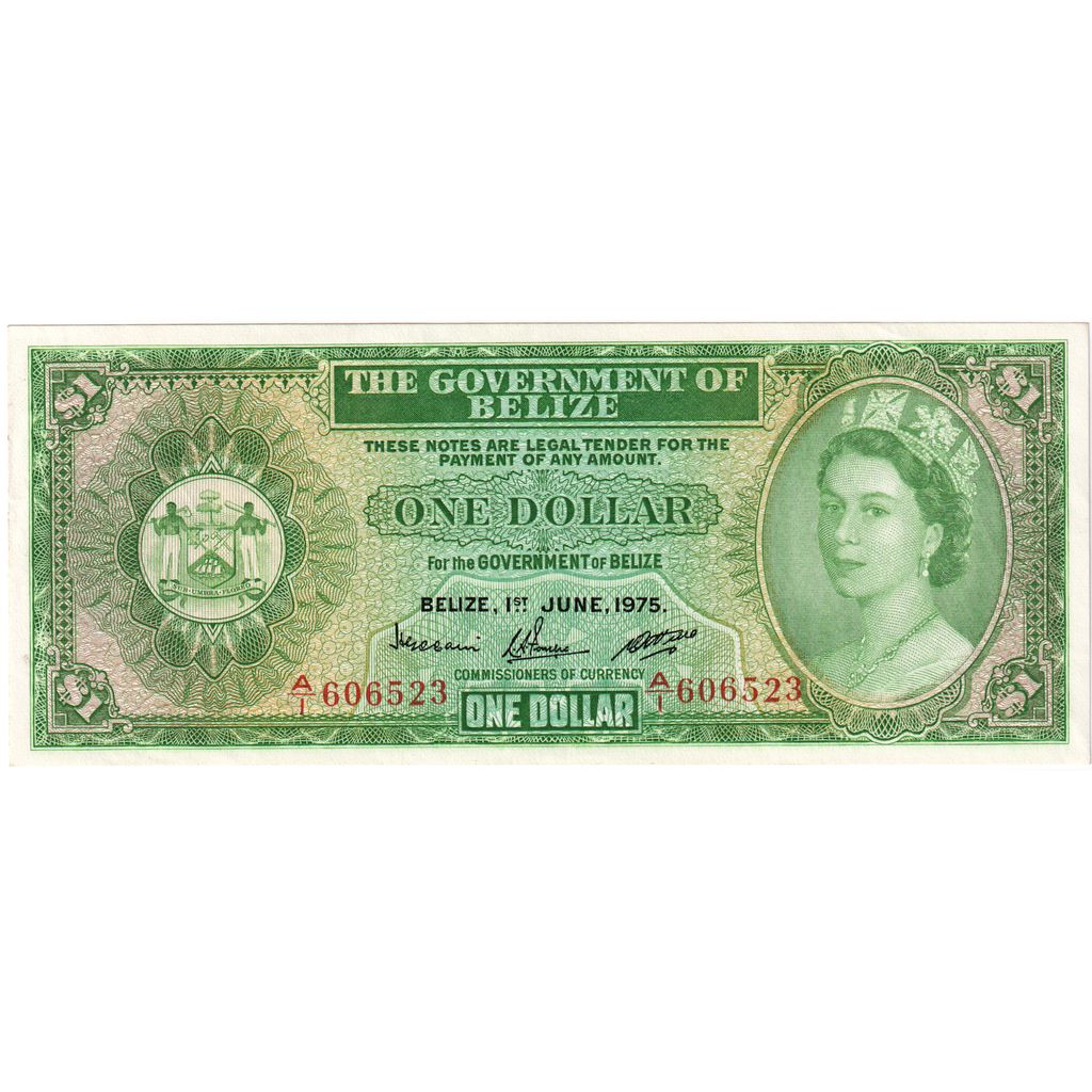 Belize, 1 Dollar, 1975-06-01, FDS
