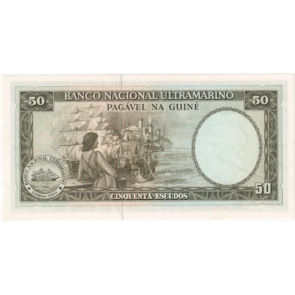 Portuguese Guinea, 50 Escudos, 1971-12-17, UNC(65-70)