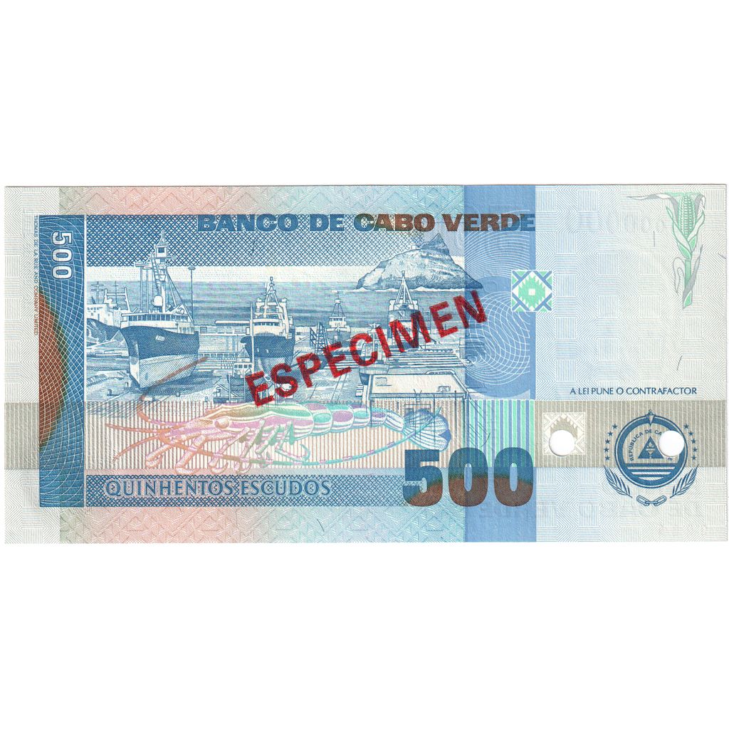 Cape Verde, 500 Escudos, 2002-07-01, Specimen, UNC(65-70)