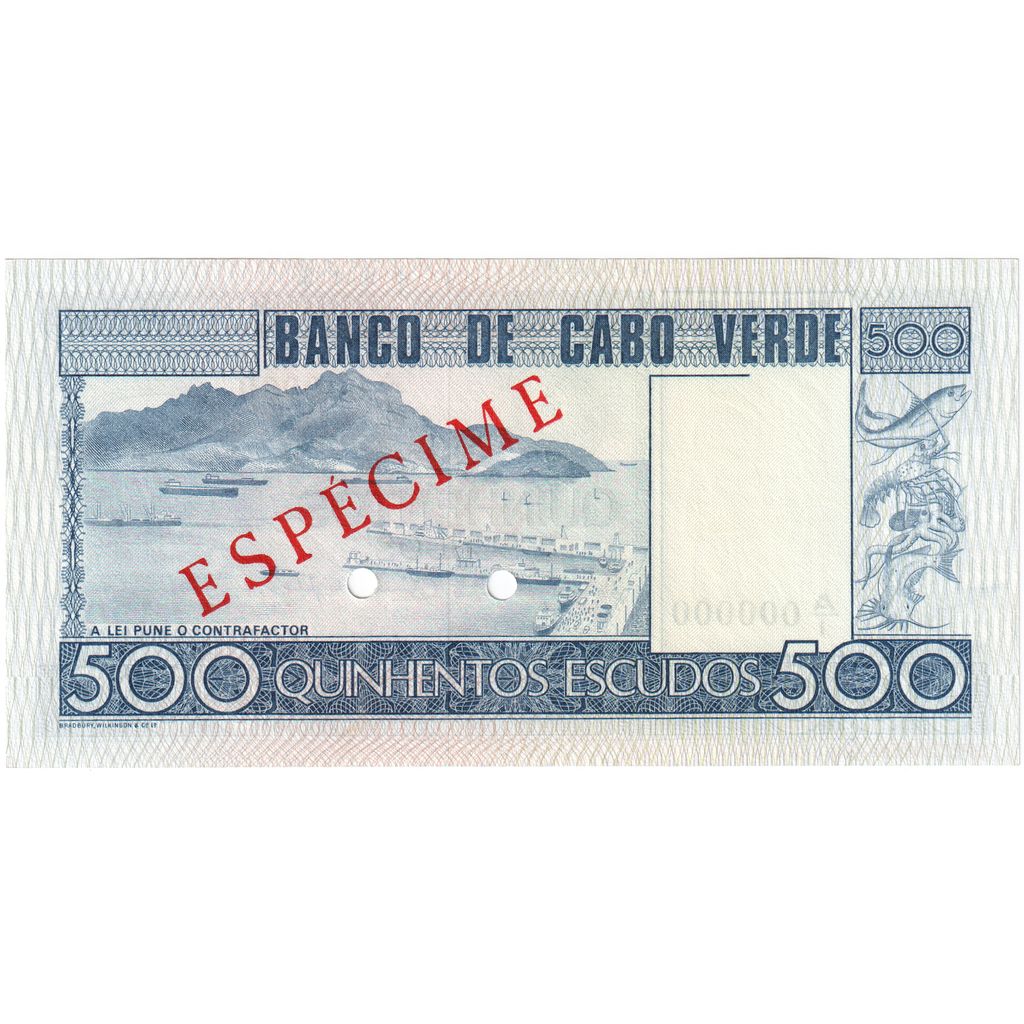 Cap-Vert, 500 Escudos, 1977-01-20, Épreuve, NEUF
