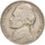 Coin, United States, Jefferson Nickel, 5 Cents, 1961, U.S. Mint, Denver