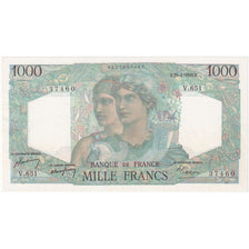 França, 1000 Francs, Minerve et Hercule, 1950-04-20, V.651, UNC(65-70)