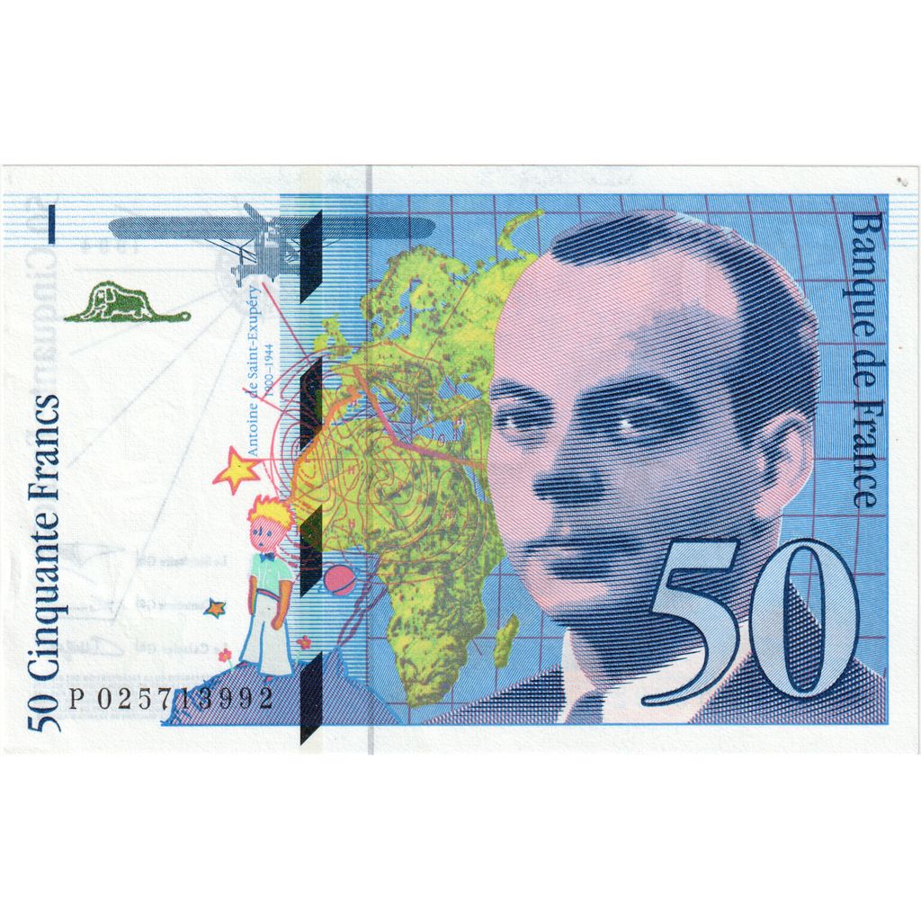 France, 50 Francs, St Exupéry, 1994, P, NEUF