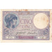 Francia, 5 Francs, Violet, 1917-12-05, C.31, SPL-