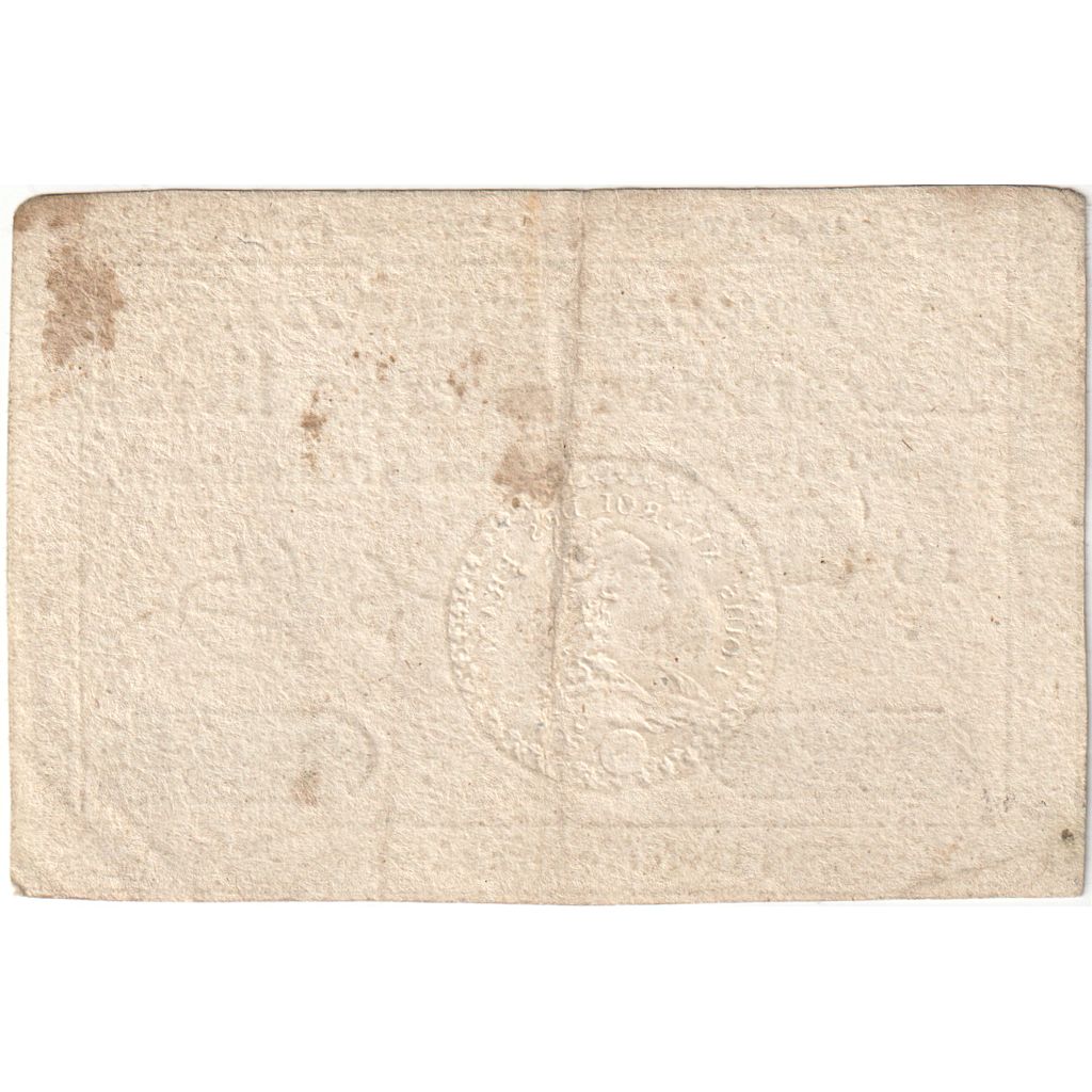 France, 5 Livres, 1792-06-27, 16B, VF(30-35)