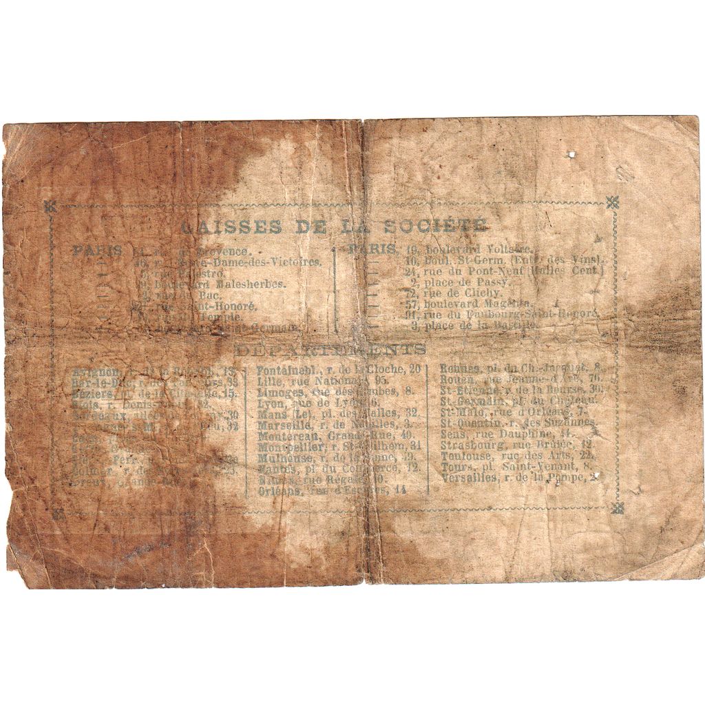 Frankrijk, 2 Francs, 1871-11-18, A, TB