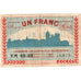 France, 1 Franc, 1918-1921, YM42.28, EF(40-45)