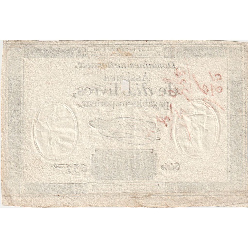 France, 10 Livres, 1791-12-16, 631, AU(50-53)