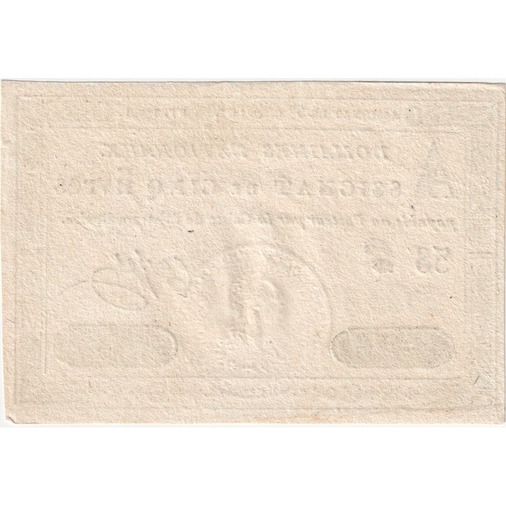 France, 5 Livres, 1791-09-28, 38C, UNC(63)