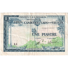 Lao, 1 Piastre, Undated (1954), MBC