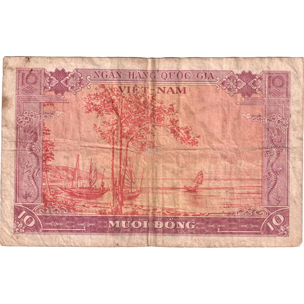 Sud Viêt Nam, 10 Dông, ND(1955), TB