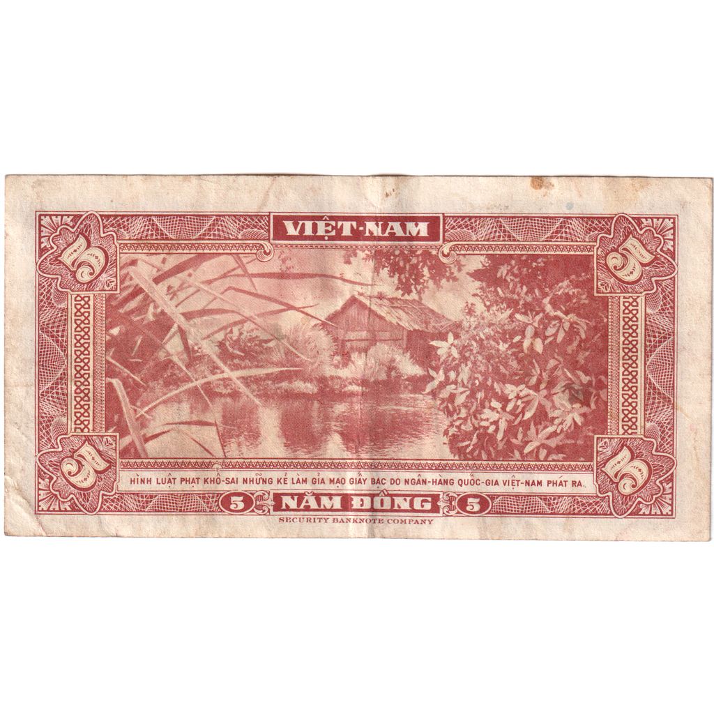 Sud Viêt Nam, 5 Dông, ND(1955), TTB