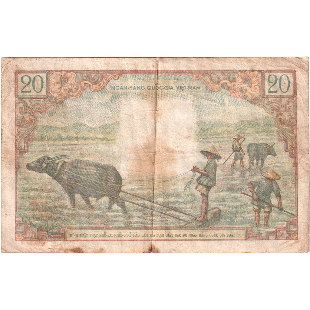 Sud Viêt Nam, 20 Dông, ND(1955), TB