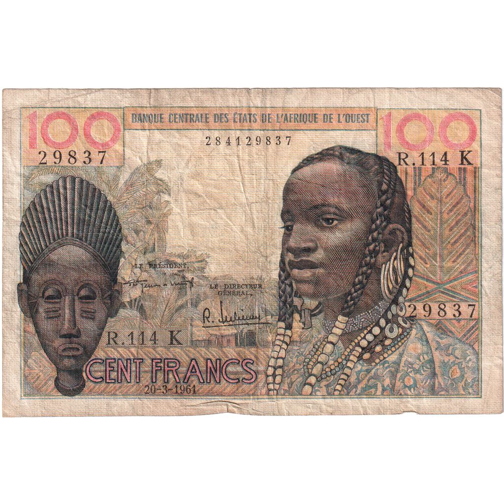 Senegal, 100 Francs, 1961-03-20, BC