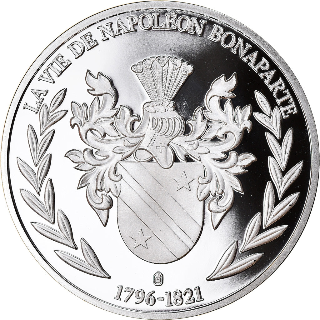Francia, medaglia, La vie de Napoléon Bonaparte, le Sacre de l'Empereur, FDC