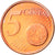 Slovenia, 5 Euro Cent, 2007, MS(63), Copper Plated Steel, KM:70