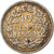 Moneta, Paesi Bassi, Wilhelmina I, 10 Cents, 1939, MB, Argento, KM:163