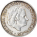Coin, Netherlands, Juliana, Gulden, 1958, EF(40-45), Silver, KM:184