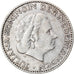 Munten, Nederland, Juliana, Gulden, 1956, ZF, Zilver, KM:184