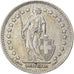 Coin, Switzerland, Franc, 1945, Bern, EF(40-45), Silver, KM:24