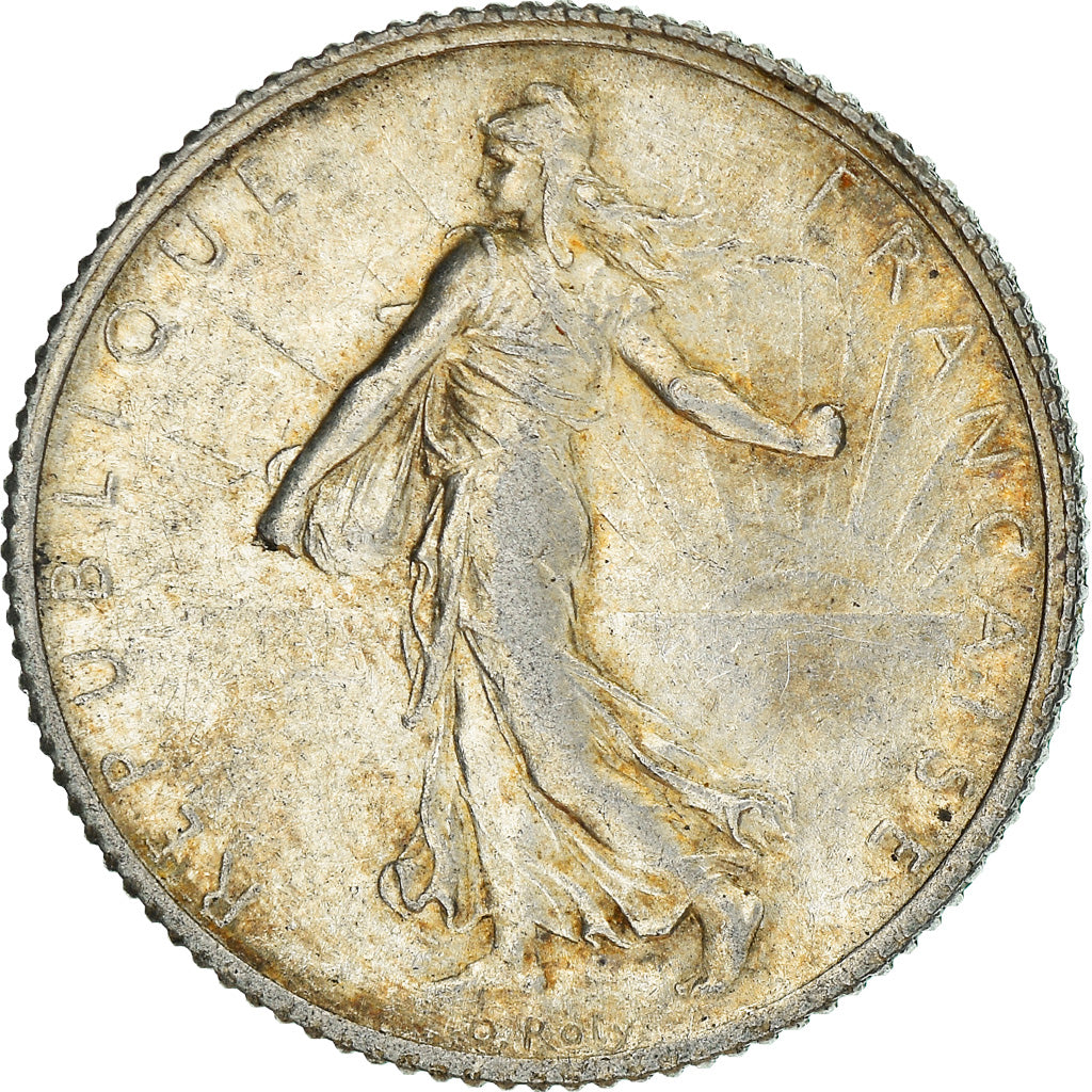 Monnaie, France, Semeuse, Franc, 1915, Paris, SUP+, Argent, Gadoury:467