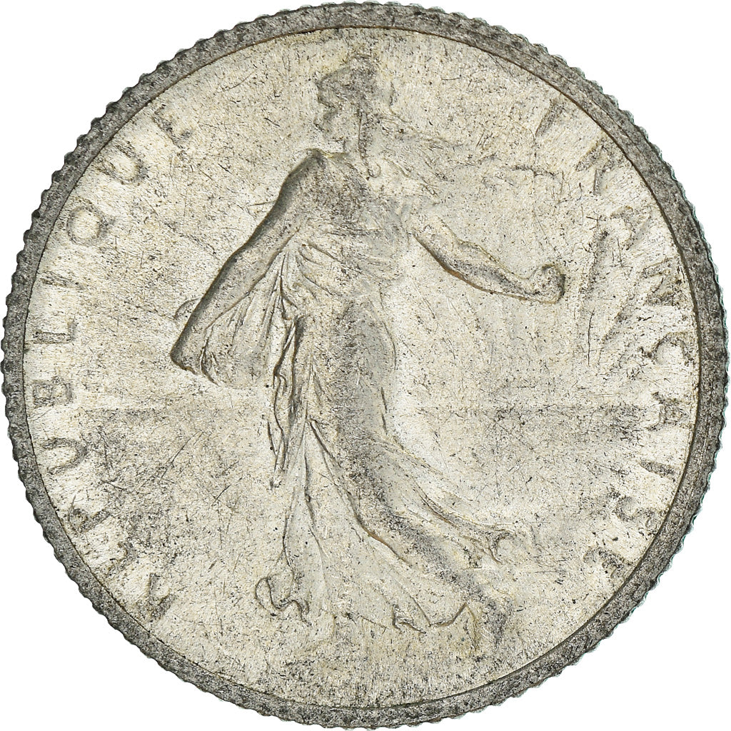 Monnaie, France, Semeuse, Franc, 1916, Paris, SUP+, Argent, Gadoury:467