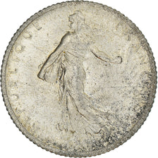 Coin, France, Semeuse, Franc, 1916, Paris, MS(60-62), Silver, KM:844.1