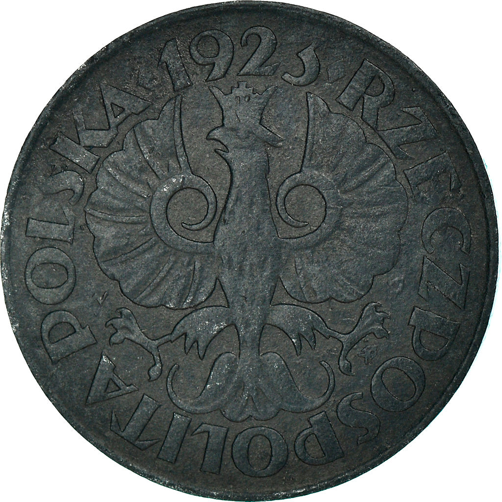 Coin, Poland, 10 Groszy, 1923, EF(40-45), Nickel, KM:11
