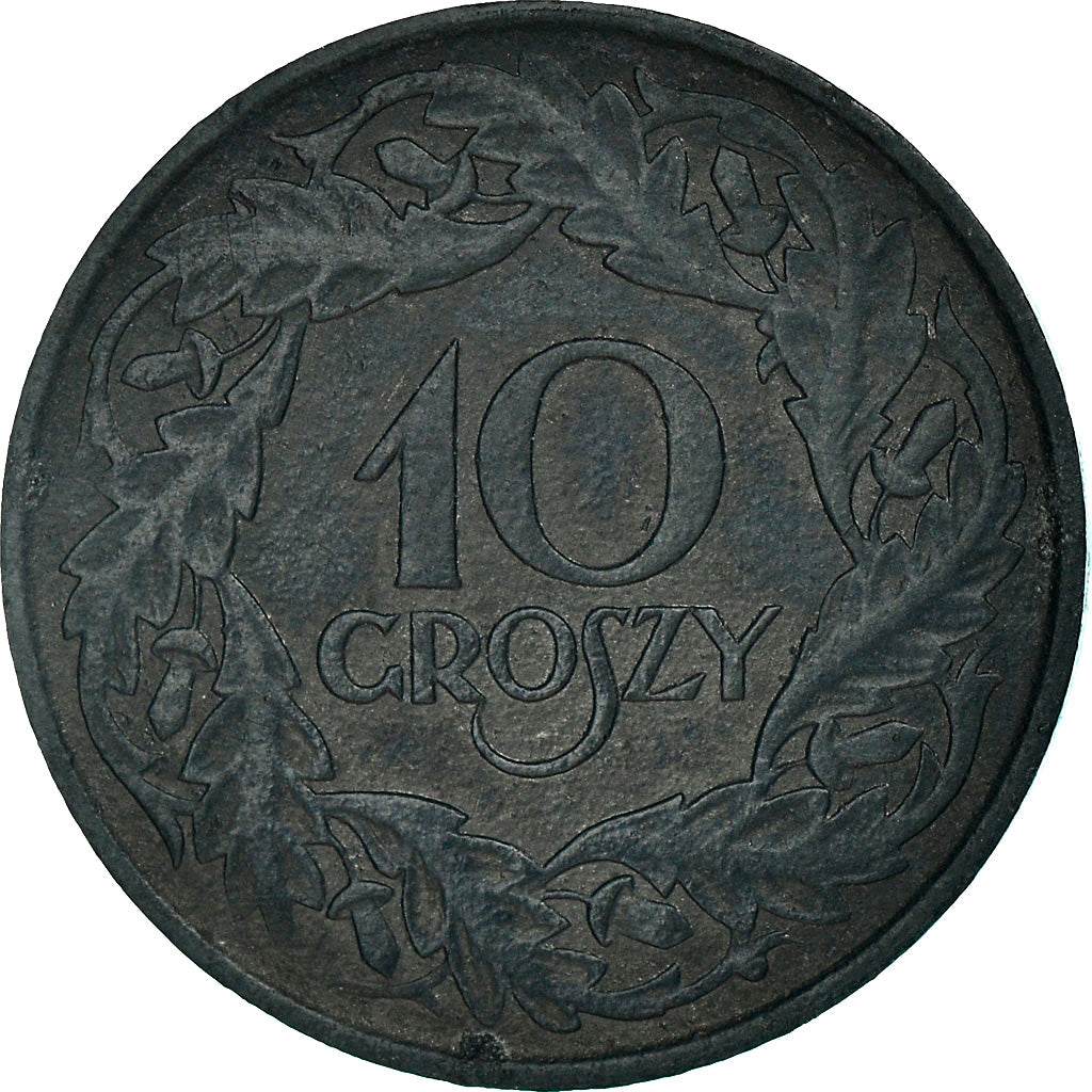 Coin, Poland, 10 Groszy, 1923, EF(40-45), Nickel, KM:11