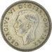 Coin, Great Britain, George VI, 6 Pence, 1941, EF(40-45), Silver, KM:852