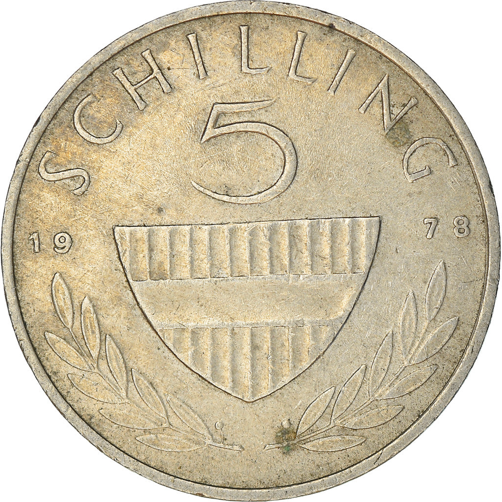 Moneta, Austria, 5 Schilling, 1979, BB, Rame-nichel, KM:2889a