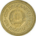 Coin, Yugoslavia, 2 Dinara, 1982, AU(55-58), Nickel-brass, KM:87