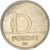 Coin, Hungary, 10 Forint, 1993, Budapest, VF(30-35), Copper-nickel, KM:695